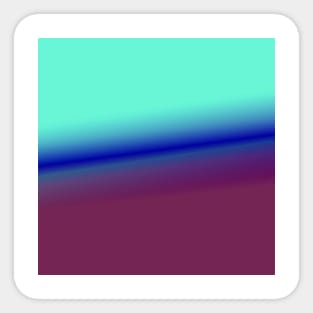 blue pink green texture art Sticker